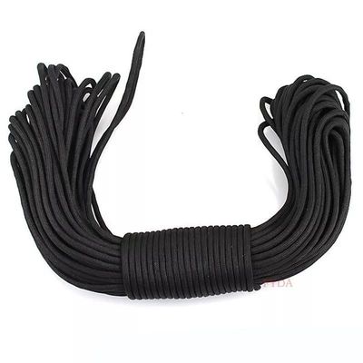 100FT 4mm 7 πυρήνες Διάσωση αλεξίπτωτου Polyester 550 Paracord σκοινί και ευέλικτο