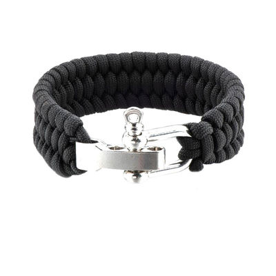 6-8 ιντσών Paracord Survival U Shackle βραχιόλι για εξωτερικές δραστηριότητες σε πάνω από 200 χρώματα