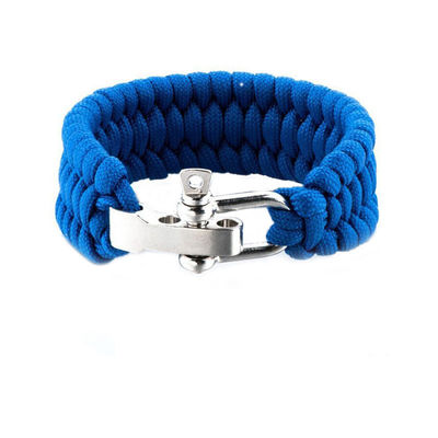 6-8 ιντσών Paracord Survival U Shackle βραχιόλι για εξωτερικές δραστηριότητες σε πάνω από 200 χρώματα