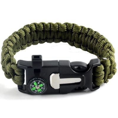 Φόρακο Paracord εξωτερικού με πυροκροτητή και σφυρίχτρα