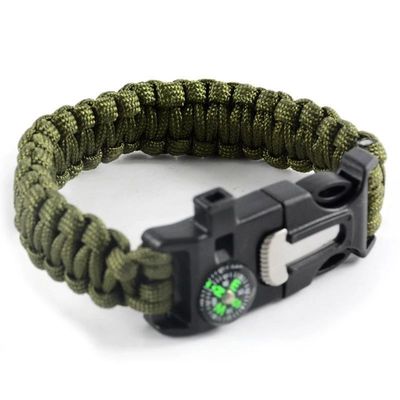 Φόρακο Paracord εξωτερικού με πυροκροτητή και σφυρίχτρα