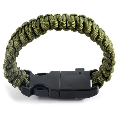 Φόρακο Paracord εξωτερικού με πυροκροτητή και σφυρίχτρα
