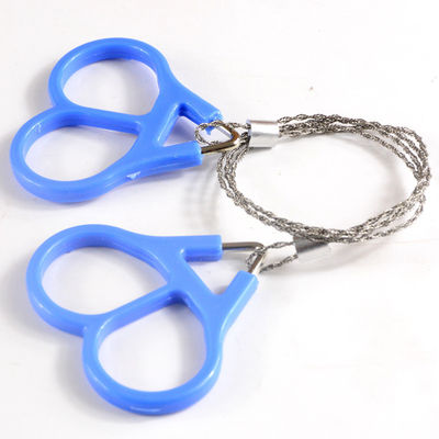 Ασημένιο Εξωτερική Επιβίωση Wire Saw Επείγουσα Μίνι χειροκίνητη τσέπη Χάλυβα έραψαν εργαλεία κοπής