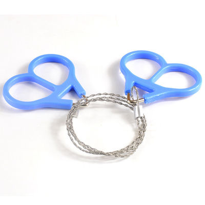 Ασημένιο Εξωτερική Επιβίωση Wire Saw Επείγουσα Μίνι χειροκίνητη τσέπη Χάλυβα έραψαν εργαλεία κοπής