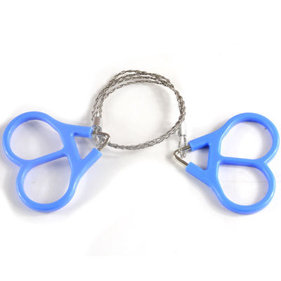 Ασημένιο Εξωτερική Επιβίωση Wire Saw Επείγουσα Μίνι χειροκίνητη τσέπη Χάλυβα έραψαν εργαλεία κοπής