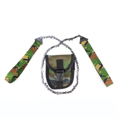 Φορητό στυλ εξωτερικό κάμπινγκ Αλυσίδα τσέπης έδειξε 11 δόντια χειρό πριόνι για συμπαγή αποθήκευση