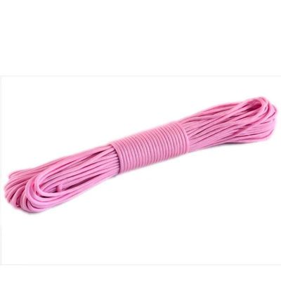 Υπεράσπιση σε εξωτερικούς χώρους Paracord 550 με 7 εσωτερικές ράβδους Typeiii Polyester Paracord πλεγμένο σχοινί