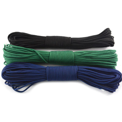 100FT 7 εσωτερικοί πυρήνες 550lbs Polyester 4mm Paracord PB0056 Προσαρμόσιμη για την αγορά σας