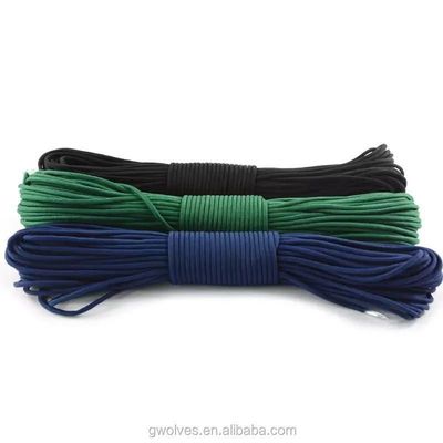 100FT 7 εσωτερικοί πυρήνες 550lbs Polyester 4mm Paracord PB0056 Προσαρμόσιμη για την αγορά σας