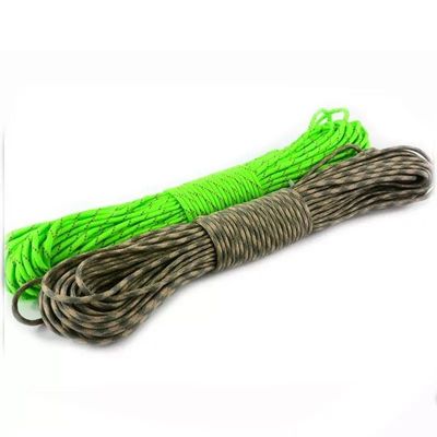 Τύπος III 550 Πολυεστέρα 4mm Paracord με 7 εσωτερικές ράβδους 100FT