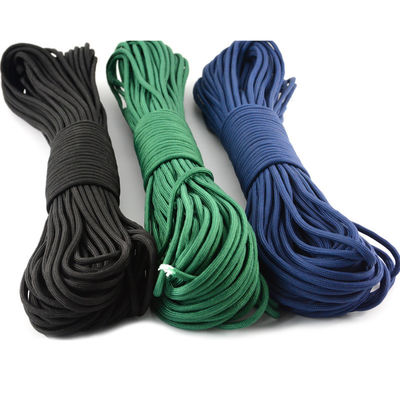 100FT 4mm 7 πυρήνες Διάσωση αλεξίπτωτου Polyester 550 Paracord σκοινί και ευέλικτο