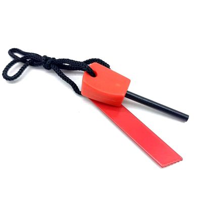 4mm μαγνησίου σιδηροσίδηρο Rod Flint Fire Starter για την απαραίτητη υπαίθρια κατασκήνωση επιβίωση