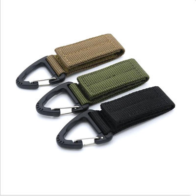 65x25mm Nylon Tactical Carabiner Lanyard Strap Keychain Επιστροφή χρημάτων εντός 30 ημερών