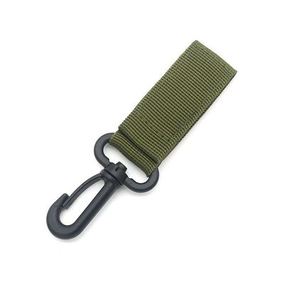Προσαρμοσμένη πολυεστέρα Keychain Lanyards Carabiner Key Holder Απαραίτητη για εξωτερική κατασκήνωση
