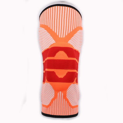 Αθλητικό Νάιλον Σιλικόνη Πάρκα Γόνατος Συμπίεση Φόρτιση Υποστήριξης Γόνατος για Προστασία Μπάσκετ