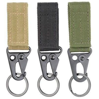 7.00cm * 3.00cm * 1.00cm Custom Nylon Keychain Lanyard Strap 0.030kg Πακέτο Ακαθάριστο βάρος