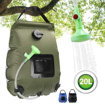 20L PVC κρεμαστή σακούλα ντους για εξωτερικό φορητό προϊόν ντους ηλιακής κάμπινγκ