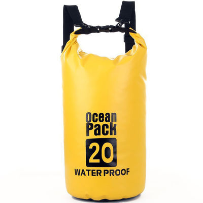 5L 10L 20L PVC Αδιάβροχη στεγνή σακούλα Ιδανική για εξωτερικές δραστηριότητες και περιπέτειες στην παραλία