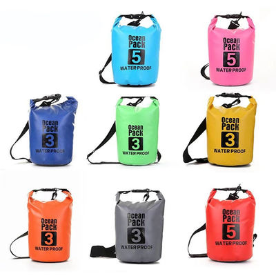 5L 10L 20L PVC Αδιάβροχη στεγνή σακούλα Ιδανική για εξωτερικές δραστηριότητες και περιπέτειες στην παραλία