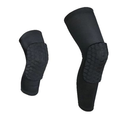 US 2/Piece Knee Support Lycra Leg Sleeve for Basketball Sport Κουβάκι συμπίεσης γόνατος