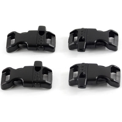 15mm Curved Side Release Paracord Σφυρίχτρα Φόρα στο πακέτο Μέγεθος 3.00cm * 2.00cm * 0.50cm