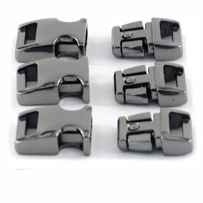 Προσαρμοσμένο αίτημα 10mm Zinc Alloy Paracord Bracelet Buckle με 0,018kg Ακαθάριστο βάρος
