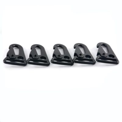 Κόστος αποστολής Ζινκ 25mm Keychain Snap Hook Black Carabiner HK Clip για τσάντες