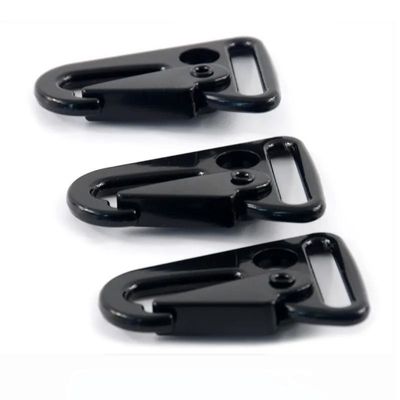 Κόστος αποστολής Ζινκ 25mm Keychain Snap Hook Black Carabiner HK Clip για τσάντες