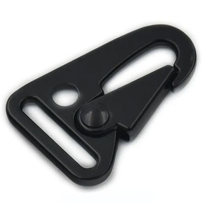 Κόστος αποστολής Ζινκ 25mm Keychain Snap Hook Black Carabiner HK Clip για τσάντες