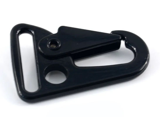 Κόστος αποστολής Ζινκ 25mm Keychain Snap Hook Black Carabiner HK Clip για τσάντες