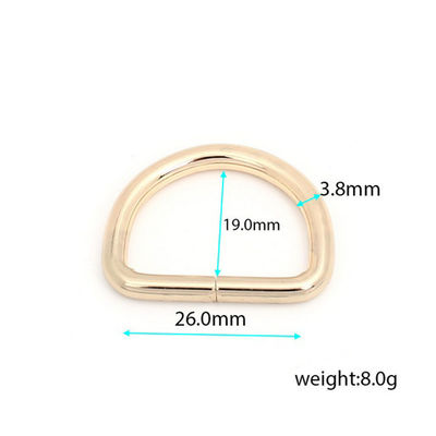 ΗΠΑ 20mm 25mm Χρυσό Μεταλλικό D Δαχτυλίδι Κουκουβάγια Συσκευές με 30 Ημέρες Πολιτική Επιστροφής